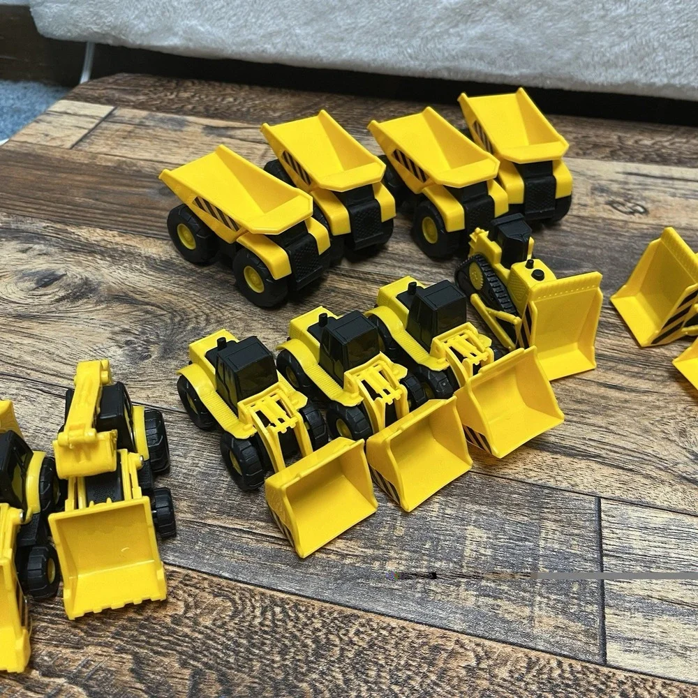 Construction Vehicle Mixed Lot includes matching Valentines